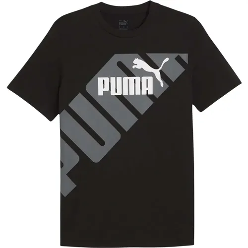 Puma - Tops > T-Shirts - Black - Puma - Modalova