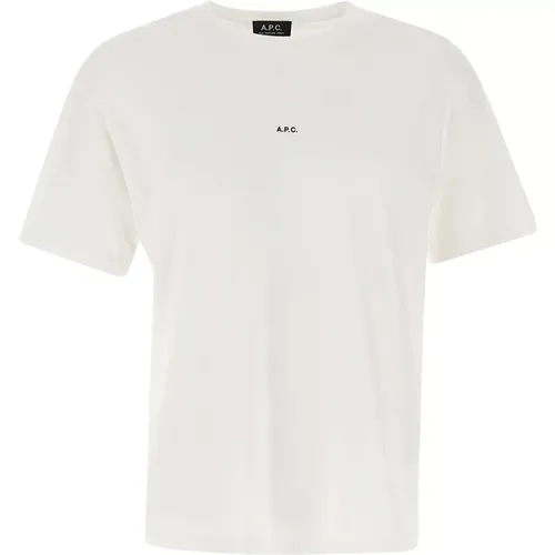 A.p.c. - Tops > T-Shirts - White - A.p.c. - Modalova