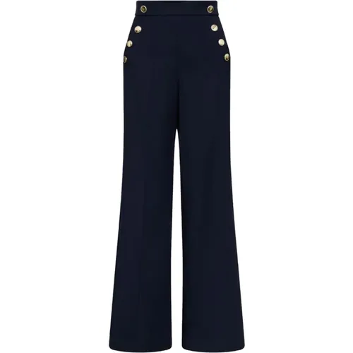 Trousers > Wide Trousers - - Marella - Modalova