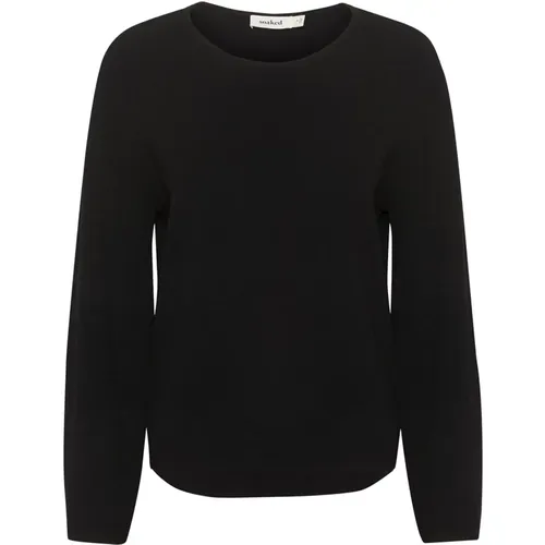 Knitwear > Round-neck Knitwear - - Soaked in Luxury - Modalova