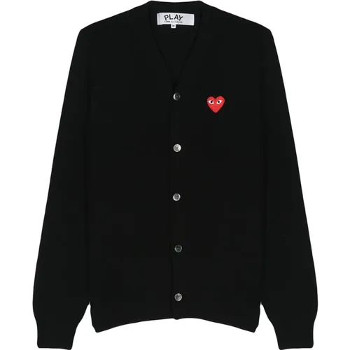 Knitwear > Cardigans - - Comme des Garçons Play - Modalova