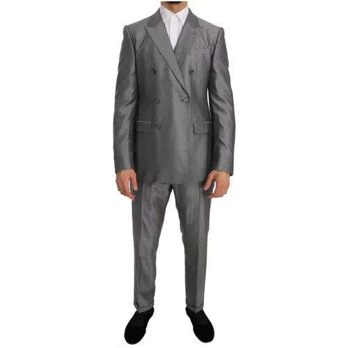 Suits > Suit Sets > Double Breasted Suits - - Dolce & Gabbana - Modalova