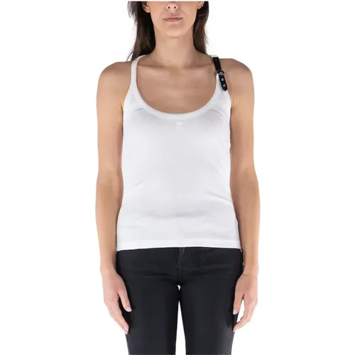 Tops > Sleeveless Tops - - Courrèges - Modalova