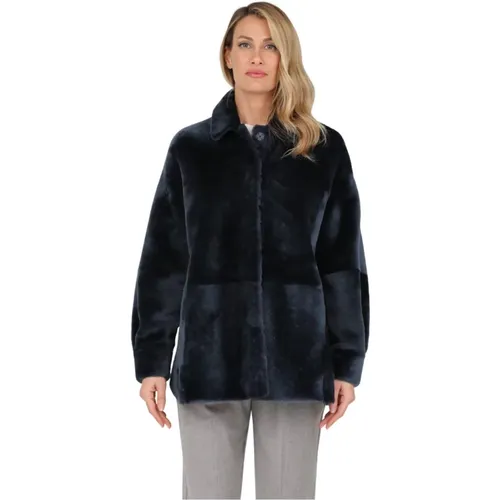 Jackets > Faux Fur & Shearling Jackets - - Gimo's - Modalova