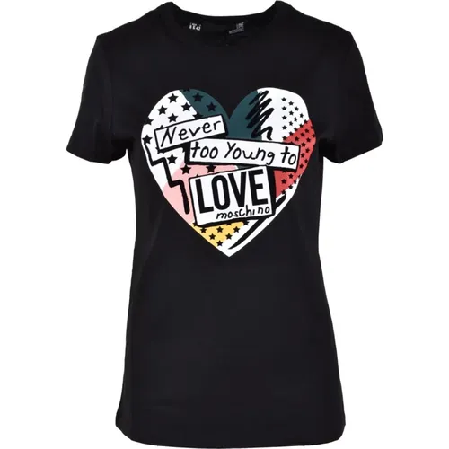 Tops > T-Shirts - - Love Moschino - Modalova