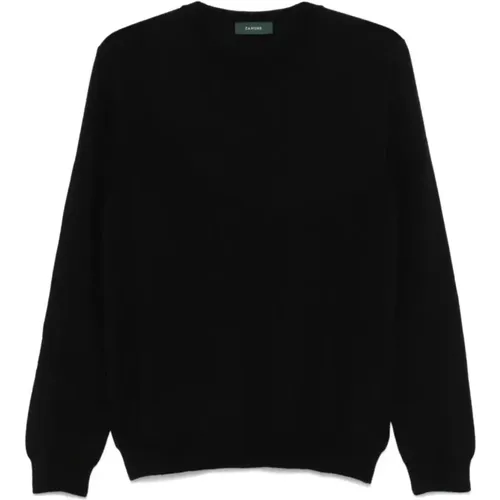 Knitwear > Round-neck Knitwear - - Zanone - Modalova