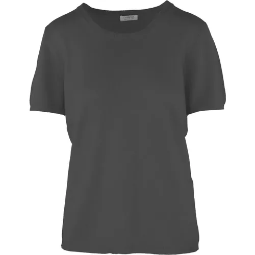 Malo - Tops > T-Shirts - Gray - Malo - Modalova