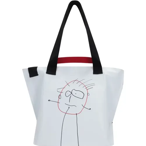 Plan C - Bags > Tote Bags - White - Plan C - Modalova