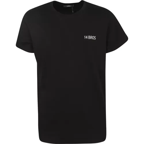 Bros - Tops > T-Shirts - Black - 14 Bros - Modalova