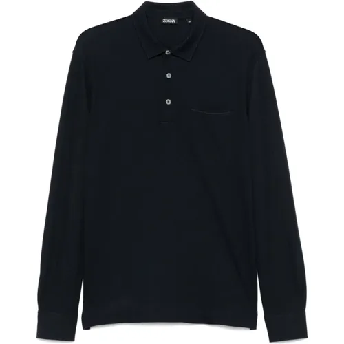 Tops > Polo Shirts - - Ermenegildo Zegna - Modalova