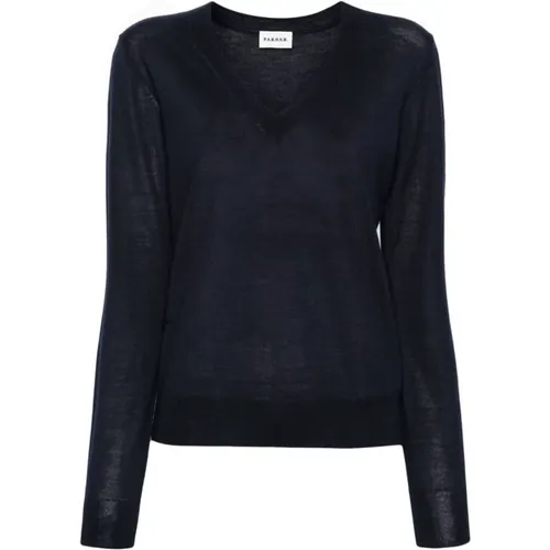 Knitwear > V-neck Knitwear - - P.a.r.o.s.h. - Modalova