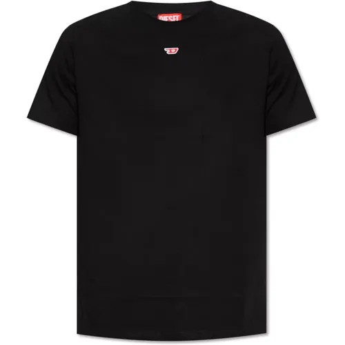 Diesel - Tops > T-Shirts - Black - Diesel - Modalova