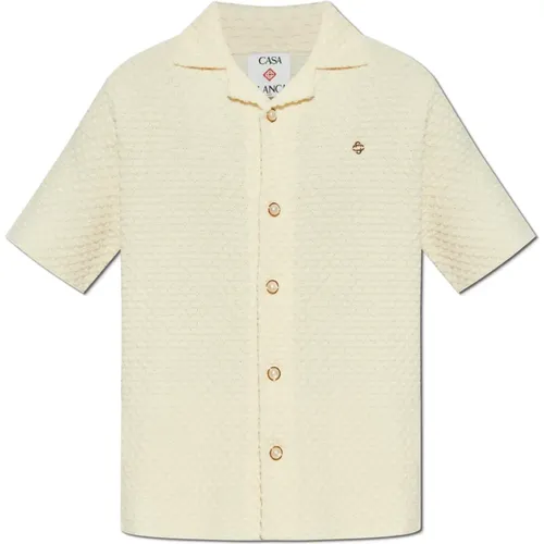 Shirts > Short Sleeve Shirts - - Casablanca - Modalova