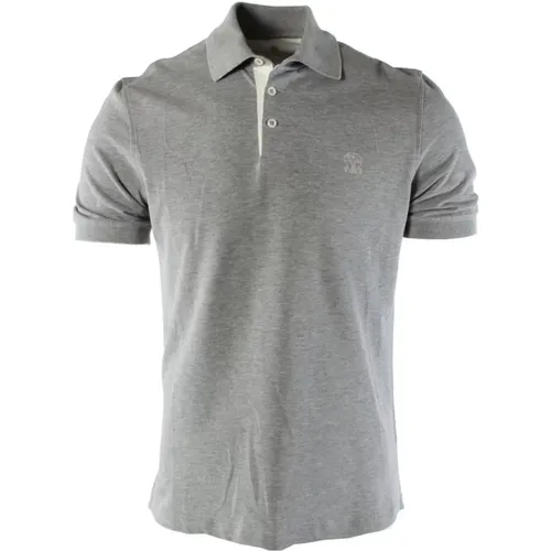 Tops > Polo Shirts - - BRUNELLO CUCINELLI - Modalova