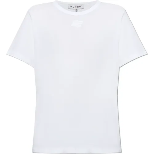 Munthe - Tops > T-Shirts - White - Munthe - Modalova