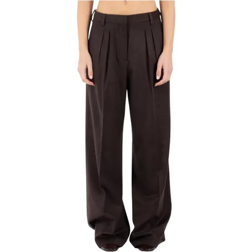 Trousers > Wide Trousers - - Officine Générale - Modalova