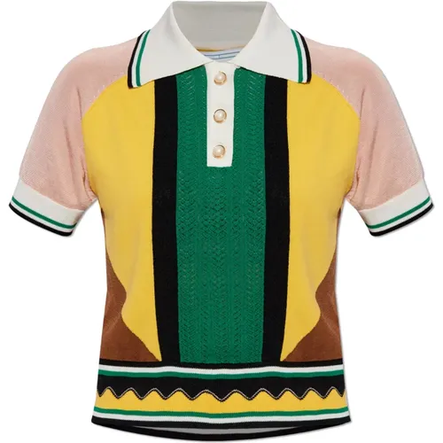 Tops > Polo Shirts - - Casablanca - Modalova