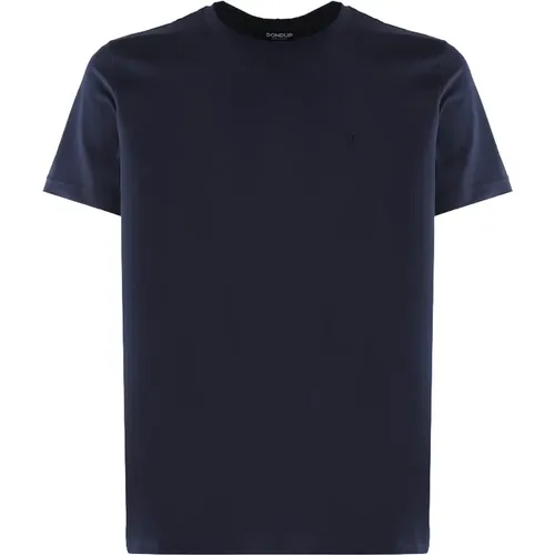 Dondup - Tops > T-Shirts - Blue - Dondup - Modalova