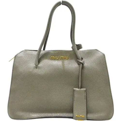 Pre-owned > Pre-owned Bags > Pre-owned Handbags - - Miu Miu Pre-owned - Modalova