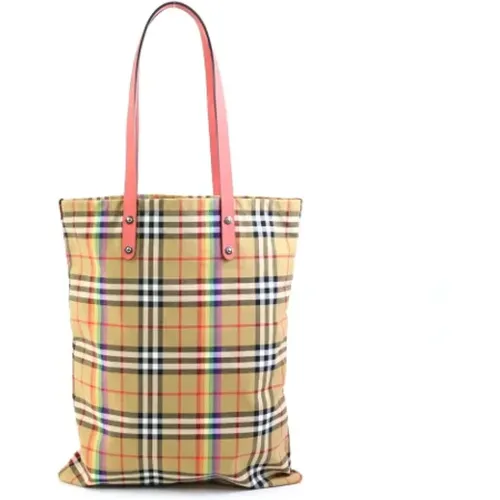 Pre-owned > Pre-owned Bags > Pre-owned Tote Bags - - Burberry Vintage - Modalova