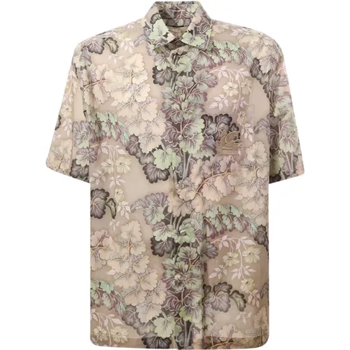 Shirts > Short Sleeve Shirts - - ETRO - Modalova