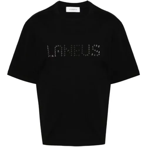 Laneus - Tops > T-Shirts - Black - Laneus - Modalova