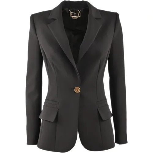 Jackets > Blazers - - Elisabetta Franchi - Modalova