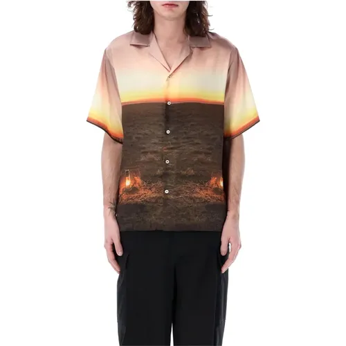 Shirts > Short Sleeve Shirts - - Msgm - Modalova