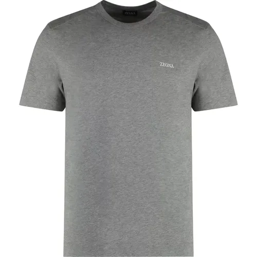 Tops > T-Shirts - - Ermenegildo Zegna - Modalova