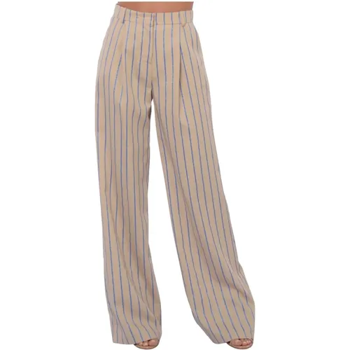 Trousers > Wide Trousers - - Kaos - Modalova