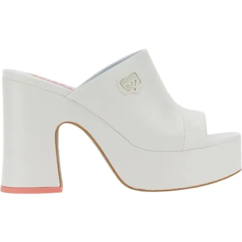Shoes > Heels > Heeled Mules - - Chiara Ferragni Collection - Modalova