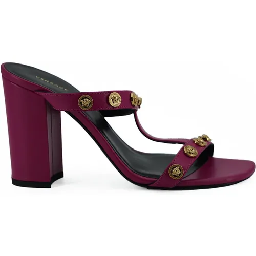 Shoes > Heels > Heeled Mules - - Versace - Modalova