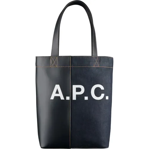 A.p.c. - Bags > Tote Bags - Blue - A.p.c. - Modalova