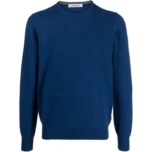 Knitwear > Round-neck Knitwear - - La Fileria - Modalova