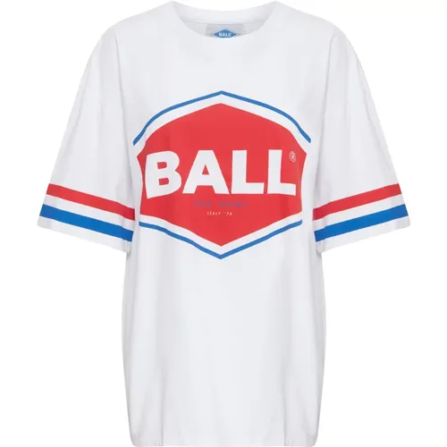 Ball - Tops > T-Shirts - White - Ball - Modalova