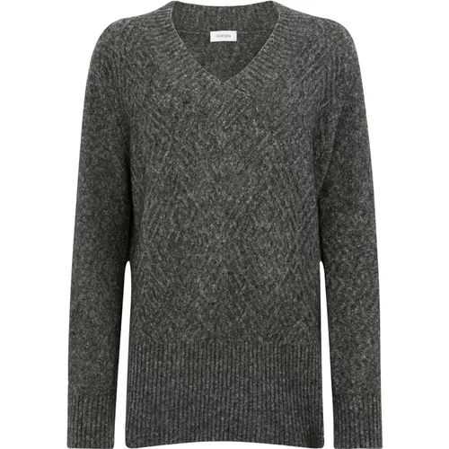 Knitwear > V-neck Knitwear - - Kangra - Modalova