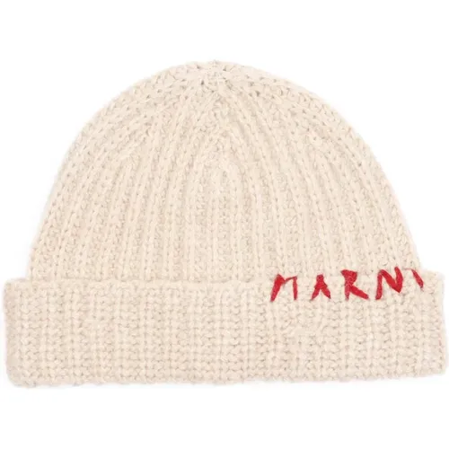 Accessories > Hats > Beanies - - Marni - Modalova