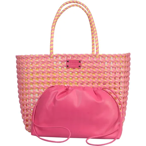 Msgm - Bags > Tote Bags - Pink - Msgm - Modalova