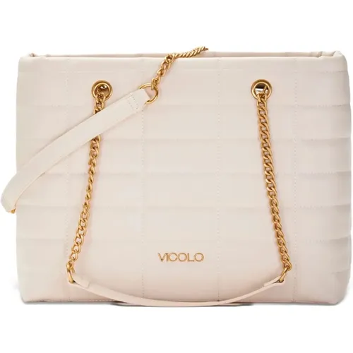 ViCOLO - Bags > Tote Bags - White - ViCOLO - Modalova