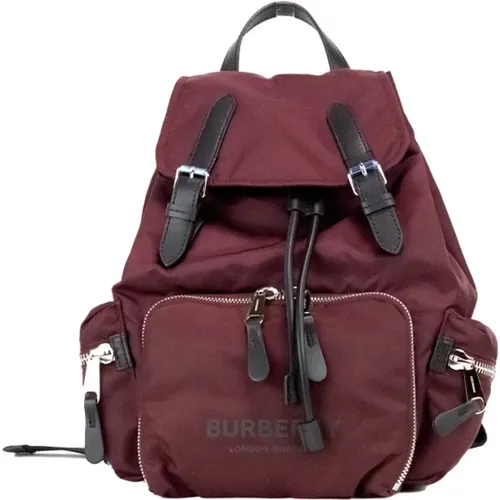 Burberry - Bags > Backpacks - Red - Burberry - Modalova