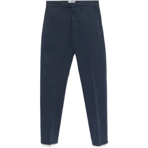 Trousers > Straight Trousers - - Borrelli - Modalova