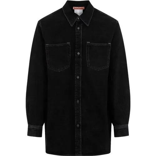 Blouses & Shirts > Denim Shirts - - Acne Studios - Modalova