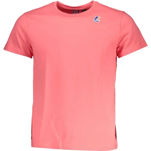 K-Way - Tops > T-Shirts - Pink - K-way - Modalova