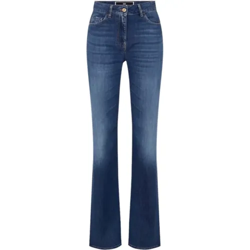 Jeans > Flared Jeans - - Elisabetta Franchi - Modalova