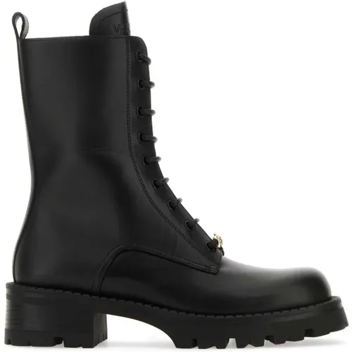 Shoes > Boots > Lace-up Boots - - Versace - Modalova