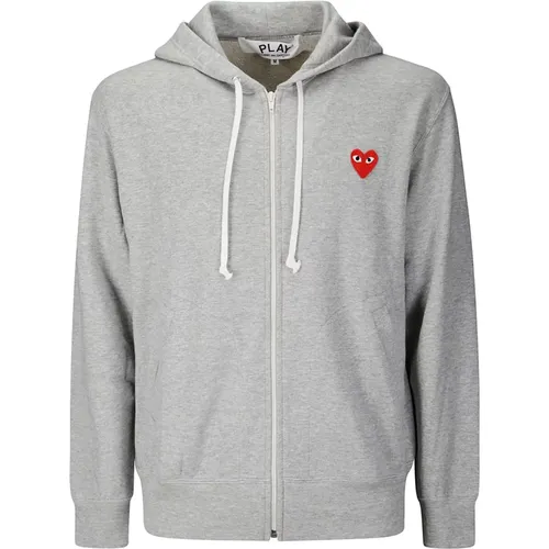 Sweatshirts & Hoodies > Zip-throughs - - Comme des Garçons Play - Modalova