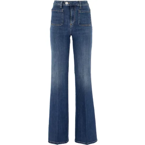 Jeans > Flared Jeans - - pinko - Modalova