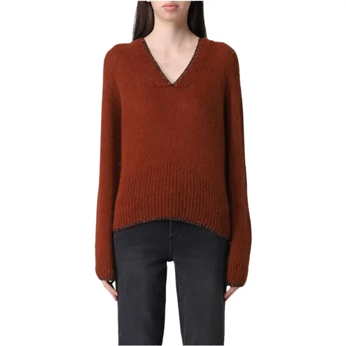 Knitwear > V-neck Knitwear - - Liu Jo - Modalova