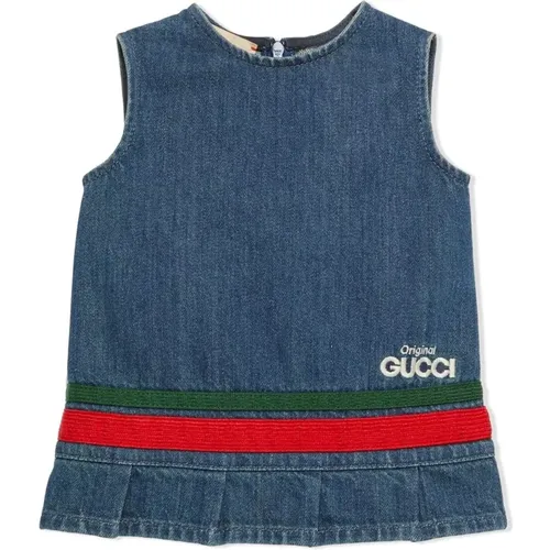 Gucci - Kids > Dresses - Blue - Gucci - Modalova
