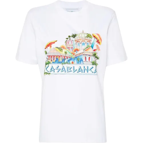 Tops > T-Shirts - - Casablanca - Modalova